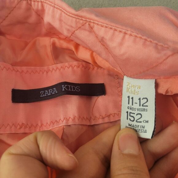 Zara Kids Trench Coat Pink Size 11-12 years - Picture 2 of 6